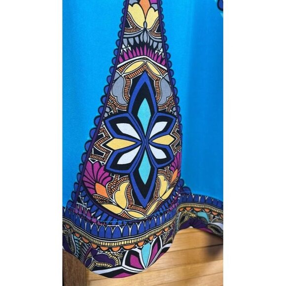 Nicole by Nicole Miller Sleeveless Halter Like Top MCM Vibes in XL - Picture 10 of 11